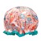 Wrapables Reusable Women's Waterproof Shower Caps for Long Hair